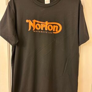 Norton Motorcycle T Shirt Size Large